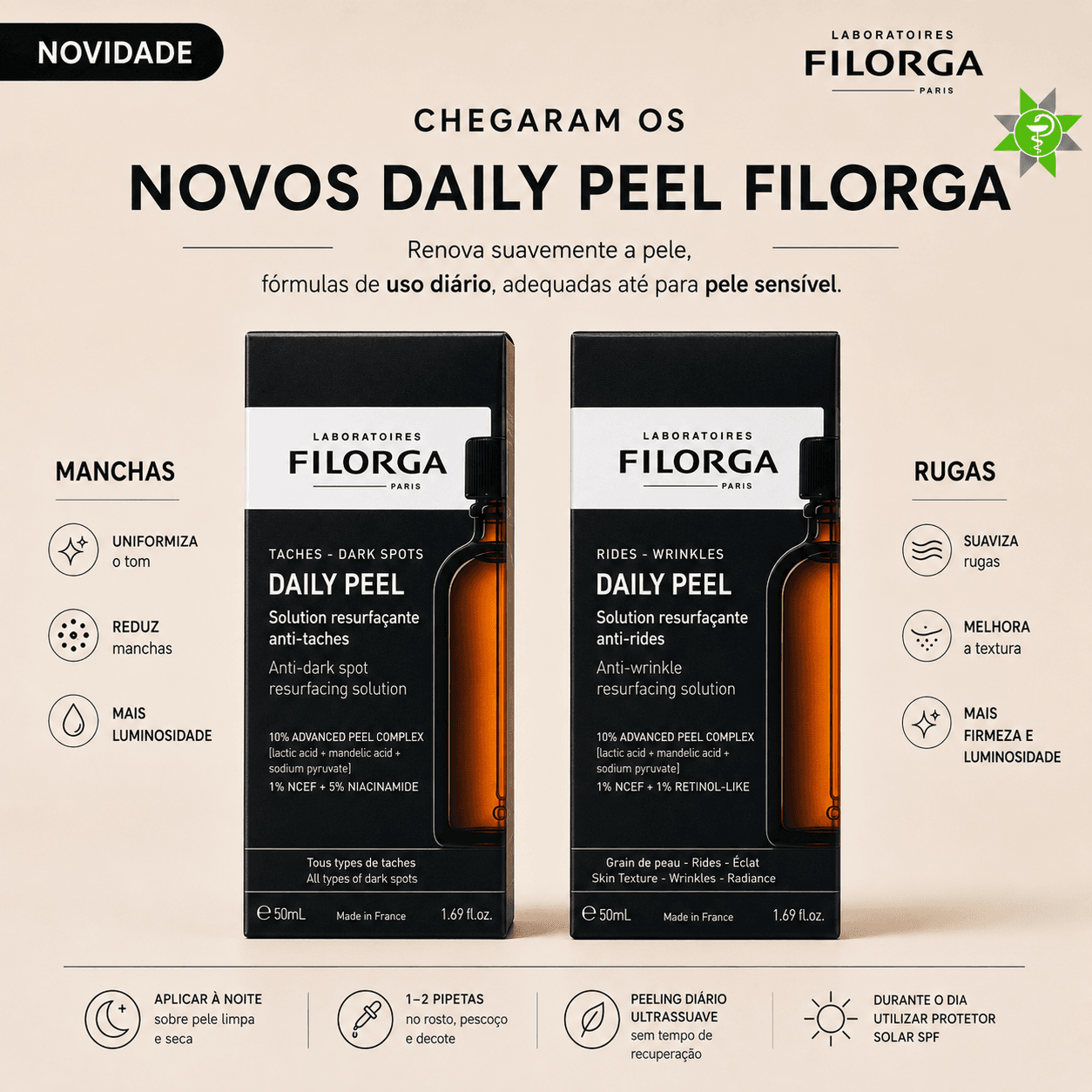 FILORGA - NOVOS DAILY PEEL 