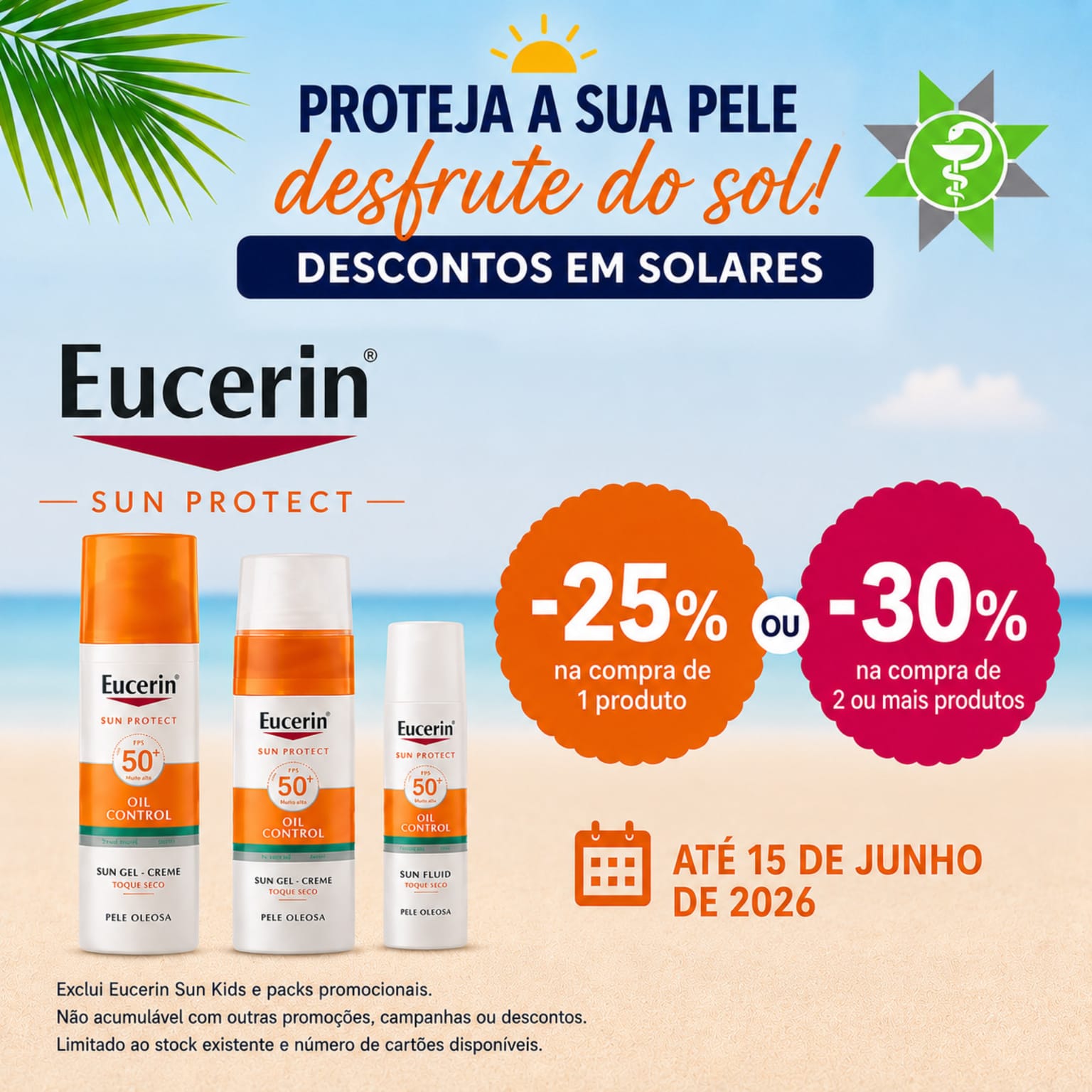 VERÃO PROTEGIDO ☀️ EUCERIN